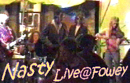 Nasty AKA Beltane Playing Town Quay Fowey, for the Daphne DuMaurier Festival